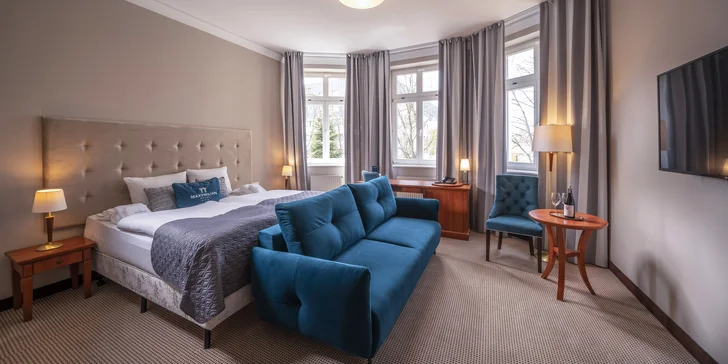Ubytuje vás elegantně zařízený hotel Maxymiliam*** Unique.