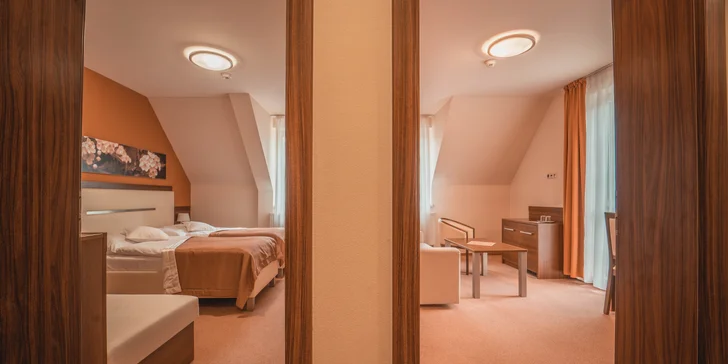 4lůžkový apartmán v Domě zdraví.