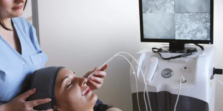 Skin scrubber zbavuje pleť odumretých buniek, zvyškov kozmetických prípravkov a nadbytku kožného mazu
