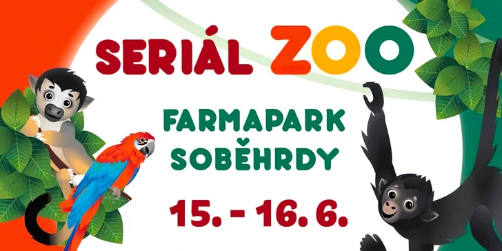 Milujete seriál Zoo? Tak hurá v červnu do Farmaparku!