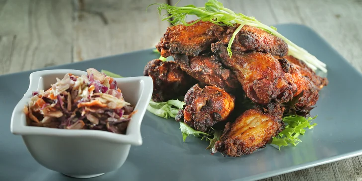 Na výběr jsou příchutě BBQ, Buffalo a Hoisin i jejich kombo. 