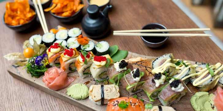 Sushi set pre 2 osoby z LOBBY – iba rozvoz v rámci Košíc