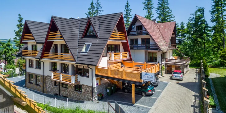Luxusní odpočinek v Zakopaném: moderní apartmány s neomezeným wellness i snídaněmi