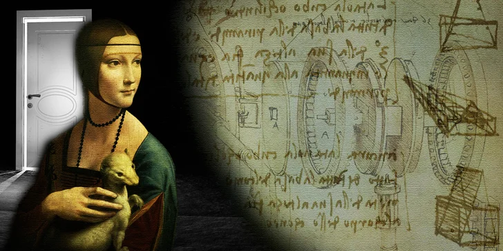Úniková hra Leonardo da Vinci room až pro 5 chytrých hlav