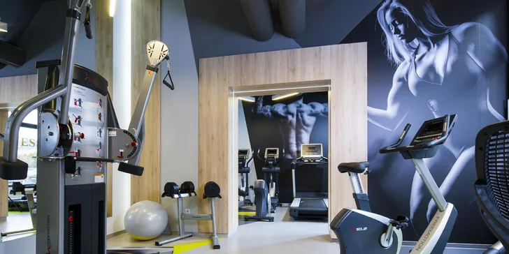 Do fitness centra máte po celou dobu volný vstup. 