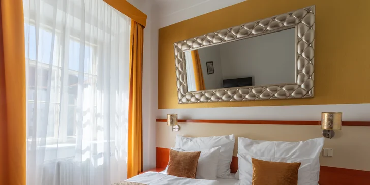 Superior room je o něco menší, ovšem o nic méně krásný. 