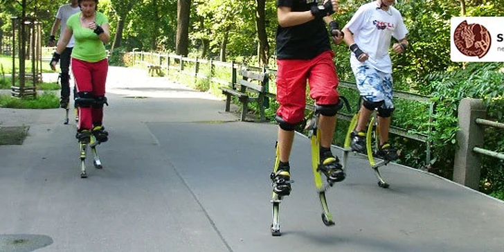 Zážitek na skákacích botách 7LeagueBoots (60 min)