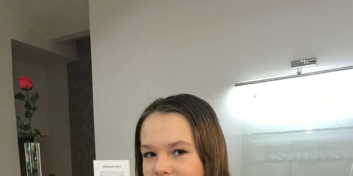 Krásná mladá dáma!