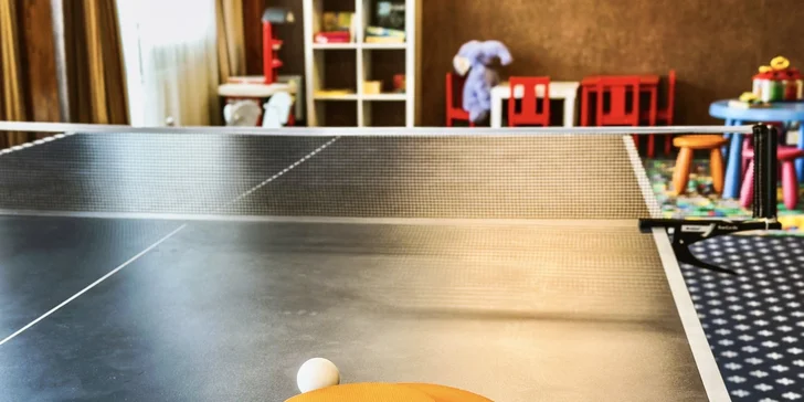Za príplatok si môžete zahrať stolný tenis alebo biliard. 
