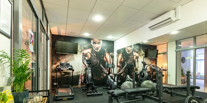 Pre milovníkov aktívneho pohybu je k dispozícii fitness centrum.
