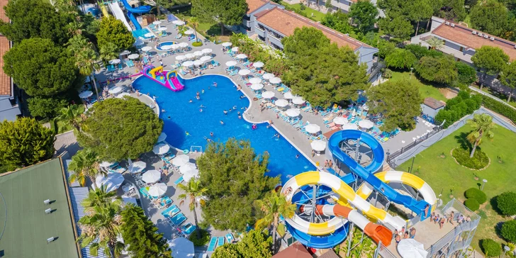 Dovolená v Turecku: 5* hotel Master Family Club, all inclusive, bazén s tobogány, wellness i let