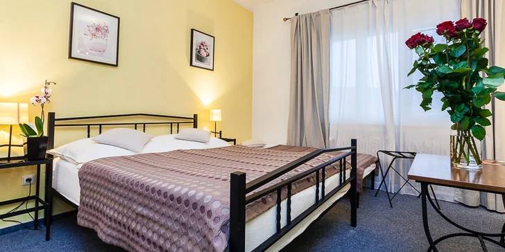 Gurmánský pobyt i s privátním wellness: rodinný penzion poblíž kolonády v Poděbradech