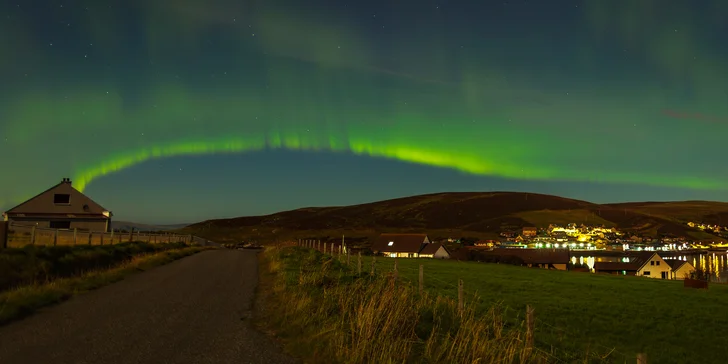 Zájezd za polární září na Orkneje a Shetlandy vč. ubytování, letenek a plavby lodí