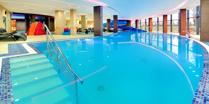 Tešte sa na parádne ubytovanie a neobmedzený vstup do wellness.