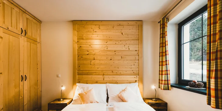 Apartmán Modrava - ložnice