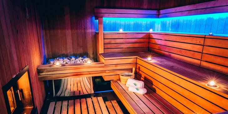 Na výběr máte i vouchery se vstupem do moderního wellness centra.