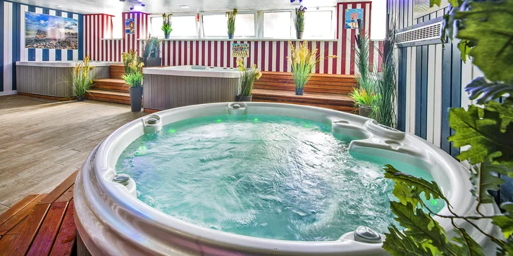 Nordsee Spa sauna & jacuzzi je pro vás k dispozici bez omezení.