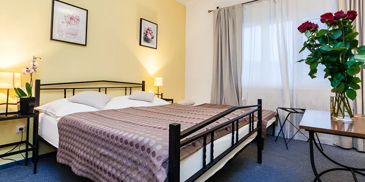 Pobyt v Poděbradech poblíž lázeňské kolonády: snídaně, gurmánský balíček i privátní wellness