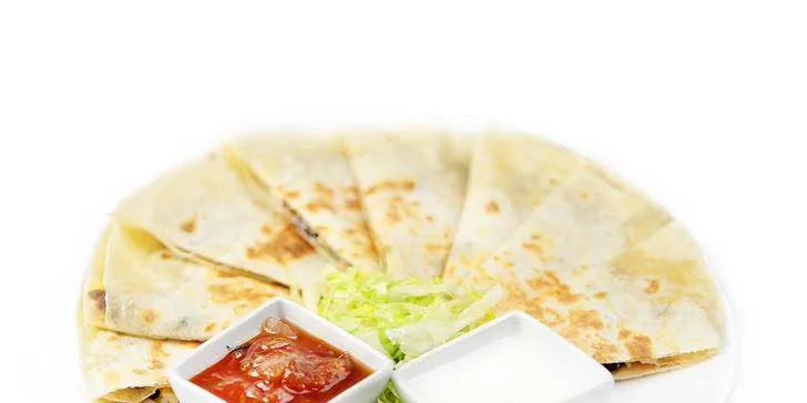 Nebo máte raději Mexiko? Tak to si pochutnáte na quesadillas.