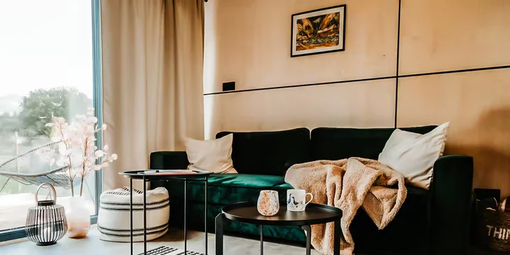 Tinyhouse je ideálny pre páry alebo malé rodiny s maximálne dvomi deťmi.