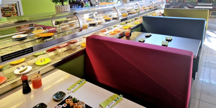 Restaurace je přímo v OC Olympia.