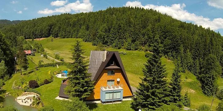 Apartmá na beskydské samotě, rybaření a sleva na wellness