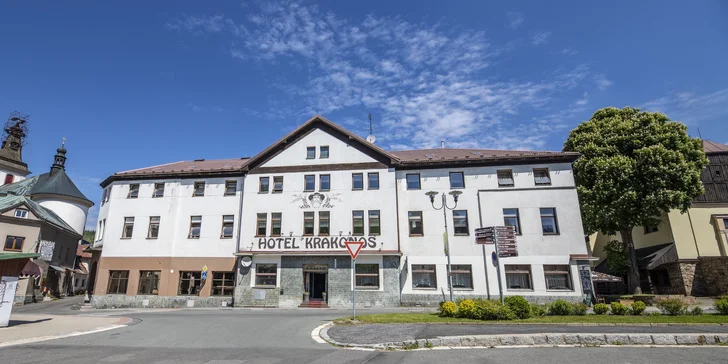 Čeká vás příjemný hotel v srdci Rokytnice.