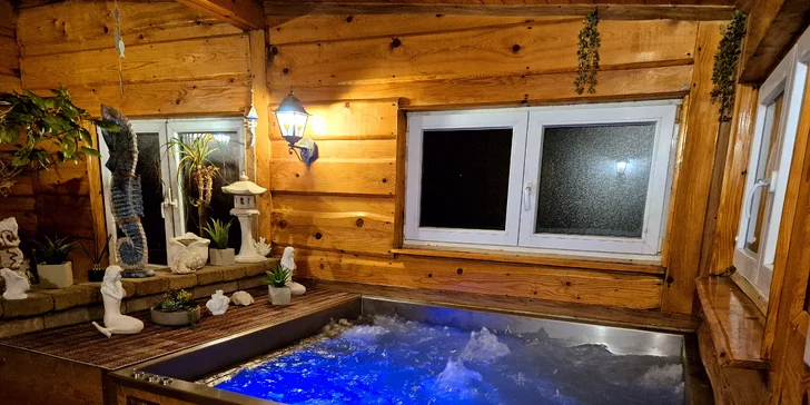 Varianty s relaxací zahrnují 2 nebo 3 hodiny v privátním wellness. 