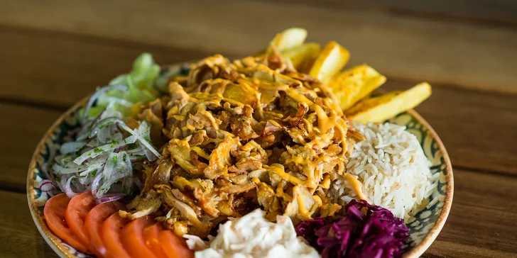 Jete radšej vidličkou? Zvoľte parádny Kebab tanier