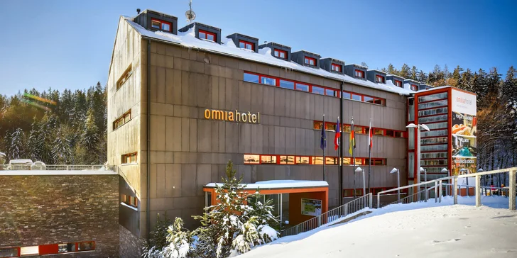 Dovolená v Janských Lázních: krásný hotel u lanovky, s polopenzí i neomezeným wellness