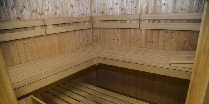 Odpočinout si můžete v sauně, máte ji s 10% slevou.