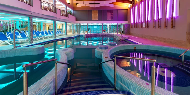 Wellness je v provozu denně od 7:00 do 20:00.