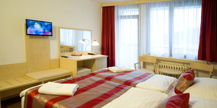Nachystaný budete mít moderní pokoj Superior – všechny pokoje v hotelu nedávno prošli celkovou rekonstrukcí.