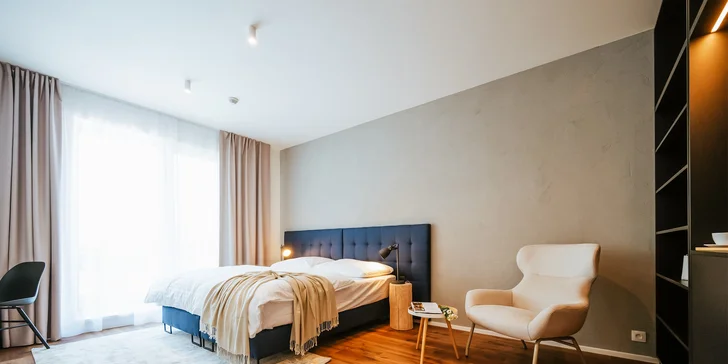 K dispozici je vám několik pokojů a apartmánů pro 2 až 6 osob (na fotce Kajak). 