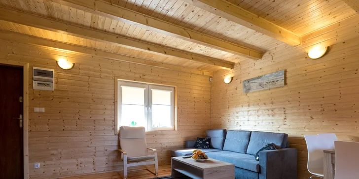 Ďalej je tu plne vybavený kuchynský kút a kúpeľňa so sprchovacím kútom.