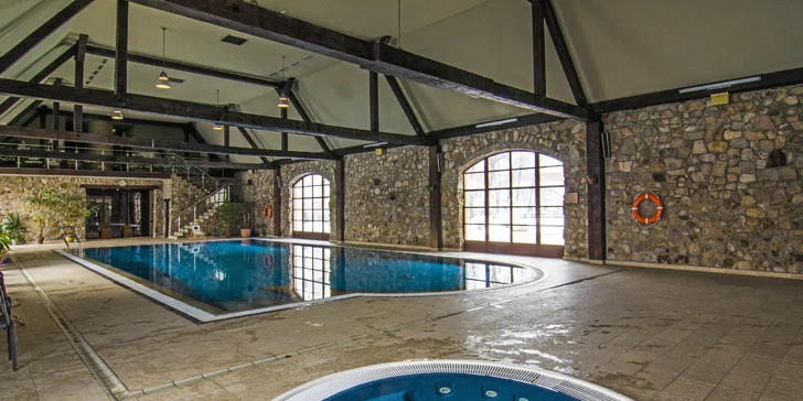 Ve wellness najdete také vířivku a finskou i tureckou saunu.