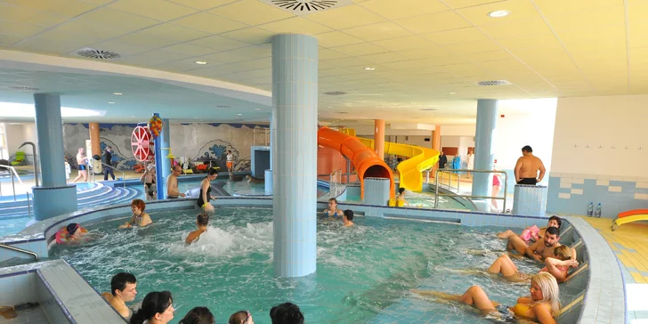 Aqua Palace s rozlohou 15.000 m2 je vhodný pro celou rodinu.