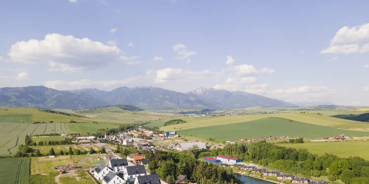 Novovybudovaný rezort pri Liptovskej Mare