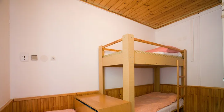 Vyspí se tu až 5 osob.