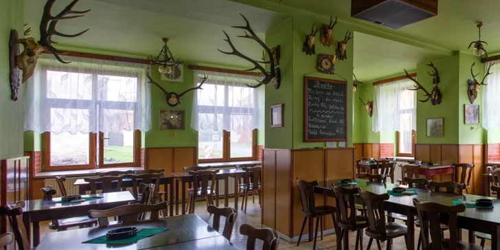 V pivovaru mají i vlastní restauraci, tady si dáte svačiny a oběd.
