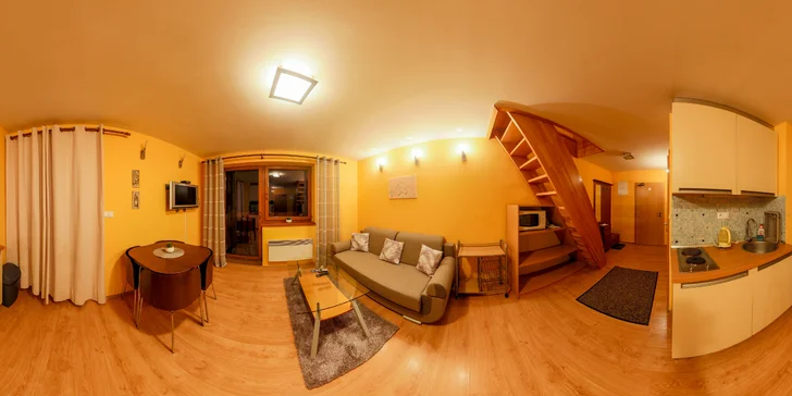 Apartmán s 2 miestnosťami