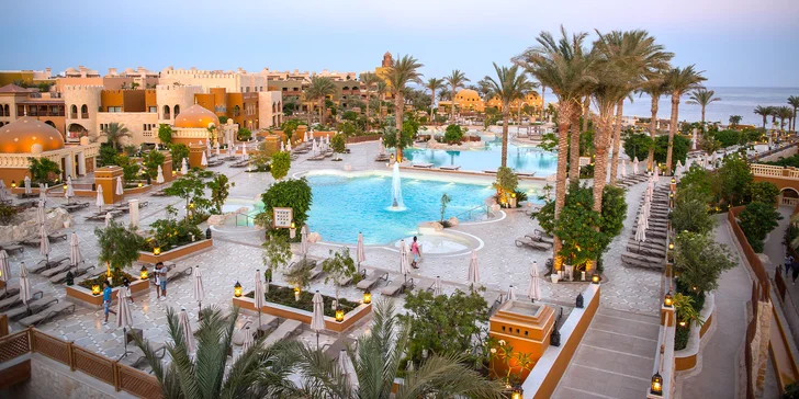 All inclusive dovolená v Egyptě: 4*+ hotel Grand Waterworld Makadi s aquaparkem i letenky