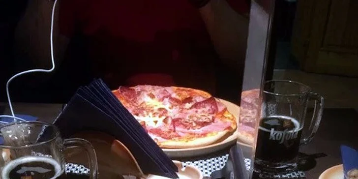 Restaurace je svými pizzami vyhlášená. 