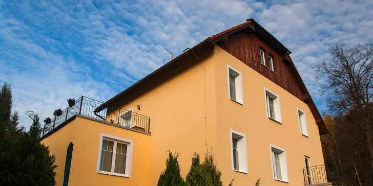 Pension Vila Hana okna pokojů 