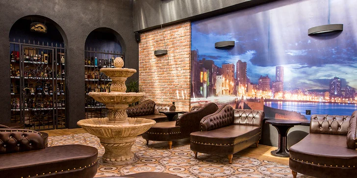 Degustace probíhá ve VIP klubu vyhlášené restaurace Havana.