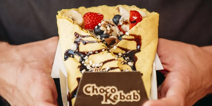 ChocoKebab - sladká pochúťka s talianskou čokoládou a čerstvým ovocím