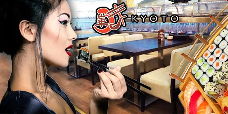 Running nebo sushi menu v restauraci Kyoto sushi - Galerie Harfa