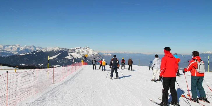 Skitou dei Forti prechádza okolo historických pevností z 1. svetovej vojny.