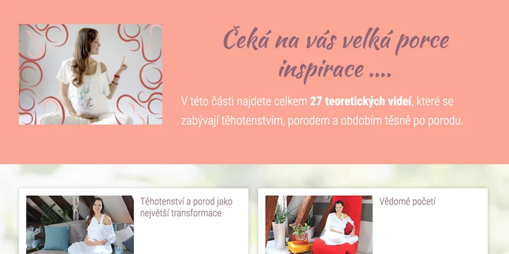  Projděte si vše v pohodě a vlastním tempem.