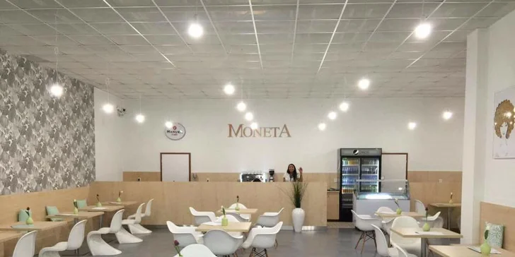 Pizzerii Moneta najdete přímo v OC Olympia.